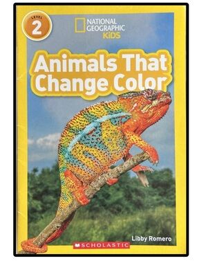 BUNDLE & SAVE🎉National Geographic Kids Animals That Change Colours  Book